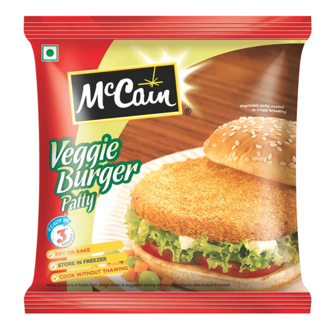 McCain Veggie Burger Patty 360Gm